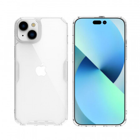 Husa iPhone 15 Plus, Nillkin Nature TPU - Transparent