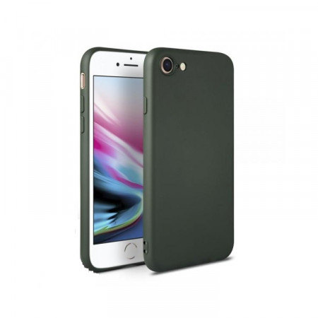 Husa iPhone 7/8 din silicon, TECH-PROTECT - Green