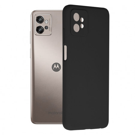 Husa Motorola Moto G32 din silicon moale, Techsuit Soft Edge - Negru