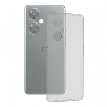 Husa OnePlus Nord CE 3 din silicon TPU slim, Techsuit - Transparent