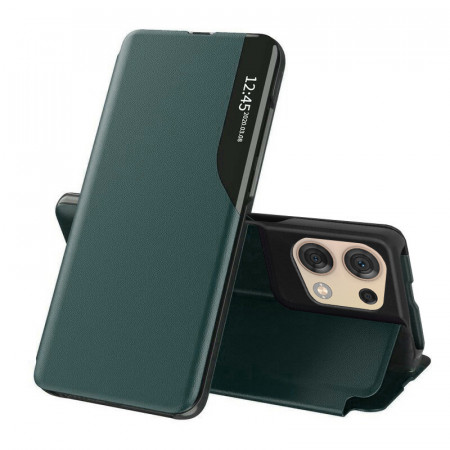 Husa Oppo Reno8 tip carte Techsuit eFold - Verde