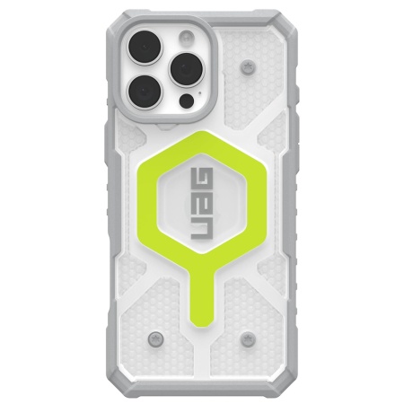 Husa pentru iPhone 16 Pro Max, Pathfinder Clear MagSafe, UAG - Galben