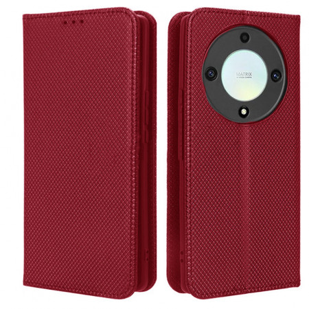 Husa pentru Magic5 Lite tip carte, Skyddar Smart Magnet - Rosu