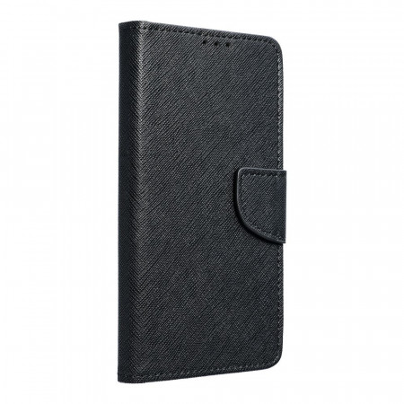 Husa pentru Oppo A17 tip carte inchidere magnetica, Skyddar Smart - Negru