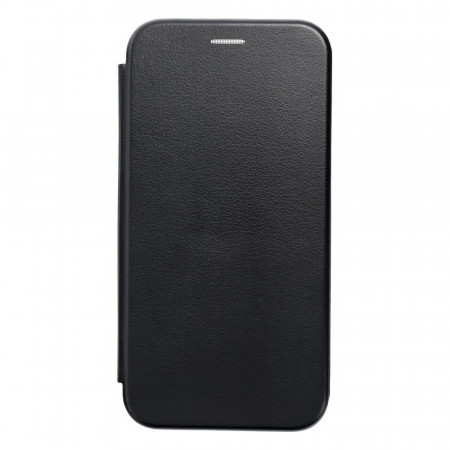 Husa pentru Samsung Galaxy A70 tip carte cu buzunar interiot, Skyddar Elegance - Negru