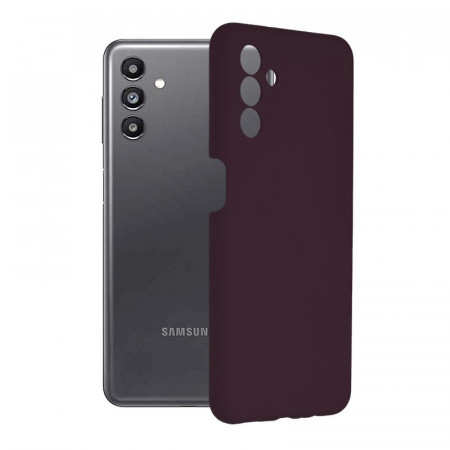 Husa Samsung Galaxy A13 5G din silicon moale, Techsuit Soft Edge - Plum Violet