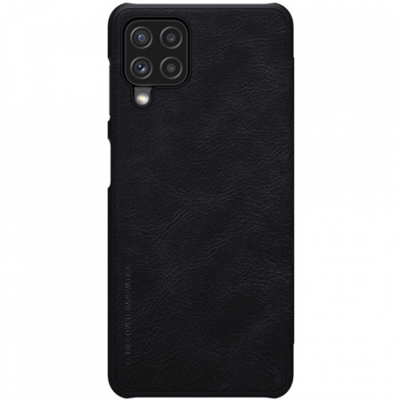 Husa Samsung Galaxy A22 4G, Qin Leather Case, Nillkin - Negru