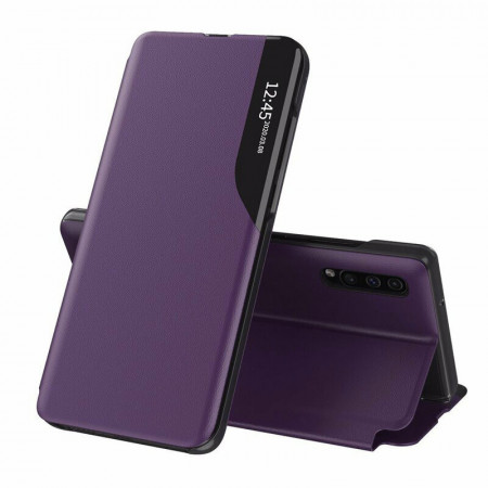 Husa Samsung Galaxy A30s / A50 / A50s tip carte, Techsuit eFold - Mov