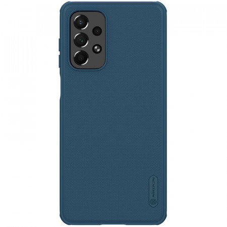 Husa Samsung Galaxy A73 5G, Super Frosted Shield Pro, Nillkin - Albastru