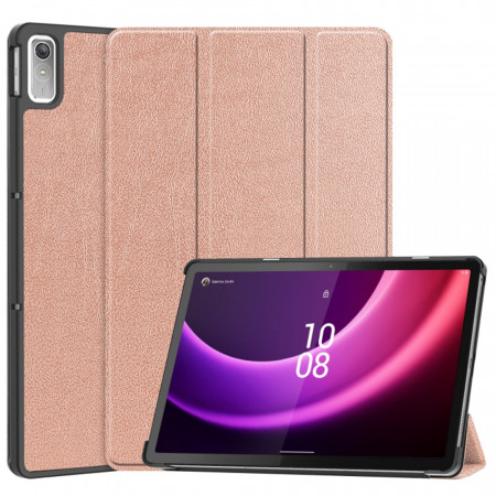 Husa tableta pentru Lenovo Tab P11 Gen 2 11.5" cu suport Multi-Unghi și functie Sleep/Wake , SKYDDAR FoldVision - Roz