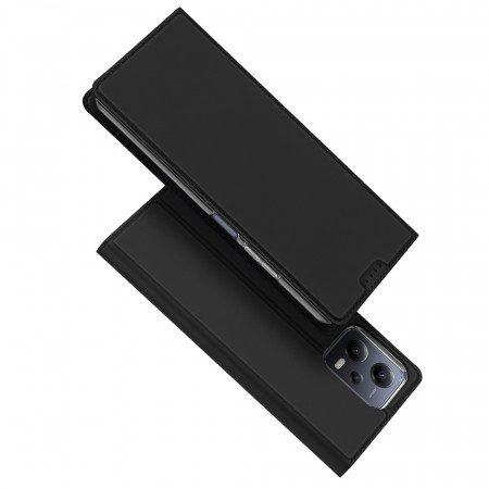 Husa Xiaomi Redmi Note 12 5G / Poco X5 tip carte, Skin Pro Dux Ducis - Negru