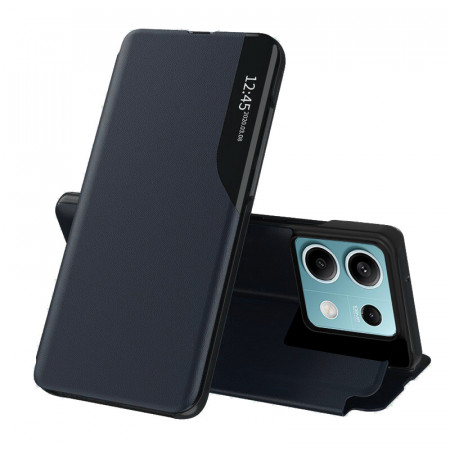 Husa Xiaomi Redmi Note 13 5G tip carte, Techsuit eFold - Albastru