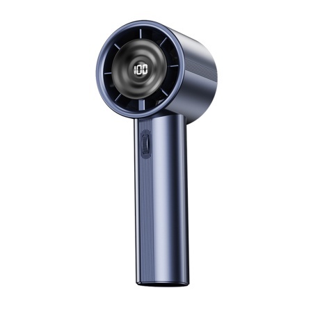 Ventilator Portabil, CT-111, CT-111, USB-C 2A, 5000mAh , Compact si Usor, set cu sticker, Albastru
