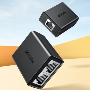 Adaptor Ethernet, 2in1, 1000Mbps, Ugreen CM210, Negru - Img 2