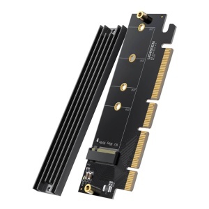 Adaptor PCIe 4.0 la M.2 NVMe, 64Gbps, Ugreen CM465, Negru