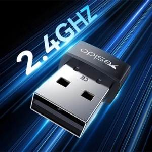 Adaptor Wi-Fi, USB-A, 150Mbps, 2.4GHz, Plug&Play, Yesido, Negru - Img 2