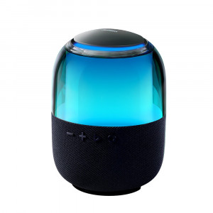 Boxa portabila wireless, Bluetooth 5.3, 8W, lumina RGB, cablu USB la Type-C, JoyRoom - Negru