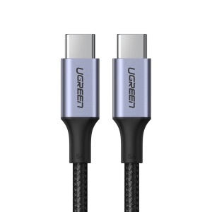 Cablu de Date, 2x USB-C, PD100W, 5A, 480Mbps, 2m, Ugreen US316, Negru - Img 4