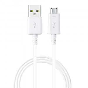 Cablu de Date USB la Micro-USB, 1m - Samsung (ECB-DU4AWE) - White (Bulk Packing) - Img 1