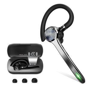 Casca Bluetooth, Headset NeXound G7, 5.1 HandsFree cu ENC, LED, Qualcomm, 72h autonomie, Negru