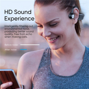 Casti Bluetooth 5.1, Bone Conduction, Open-Ear Design - JoyRoom (JR-X2) - Black - Img 5