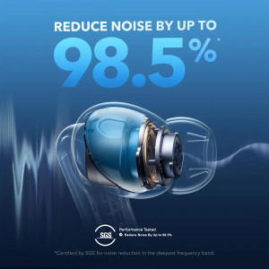 Casti In-Ear Bluetooth 5.3, ANC 2.0, Hi-Res, LDAC, IPX4, Anker SoundCore Liberty 4 NC, (A3947G11) - Black - Img 3