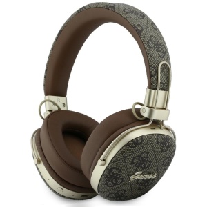 Casti Over-ear, BT, ENC - Guess Metal 4G Script Logo (GUBHP72P4SMDW) - Brown
