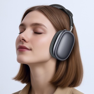 Casti wireless, Bluetooth 5.4, Difuzor 40mm, Baterie 400mAh, Yesido, Negru - Img 4