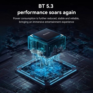 Casti wireless over-ear, Bluetooth 5.3, Noise Reduction, 40mm, 500mAh, Yesido, Negru - Img 5