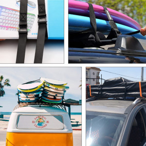 Chinga Ancorare cu Reglaj tip Clichet, Rezistenta, Dimensiune 7M, Techsuit Auto - Negru - Img 5