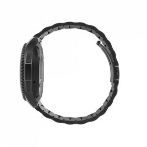 Curea metalica smartwatch Samsung Galaxy Watch (46mm) / Watch 3 / Gear S3, Huawei Watch GT / GT 2 / GT 2e / GT 2 Pro / GT 3 (46 mm), Techsuit (W010) - Argintiu - Img 3