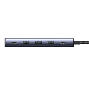 Docking Station Type-C, USB, Display Port, 5Gbps, PD 3.0, 100W, 4K@60Hz, Ugreen CM511 - Gri - Img 3