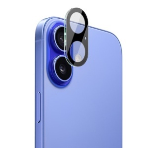 Folie camera pentru iPhone 17, SKYDDAR INNOVATION, Camera Glass Negru, set cu sticker