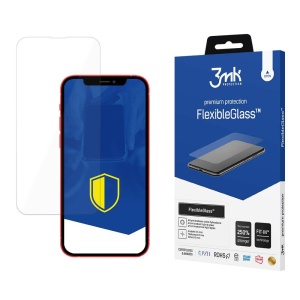 Folie pentru iPhone 13 / 13 Pro din silicon, 3mk FlexibleGlass, Transparent