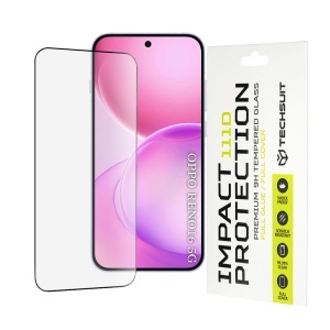Folie pentru Oppo Reno16 / Reno16 Pro, Sticla Securizata, Ultra HD, Protectie 111D, Montare Simplă, set cu sticker, Transparent