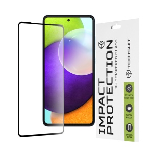 Folie pentru Samsung Galaxy A52 5G / Galaxy A52 4G / Galaxy A52s 5G, SKYDDAR INNOVATION, Sticla Securizata, Ultra HD, Protectie 111D, Montare Simplă, Transparent, set cu sticker