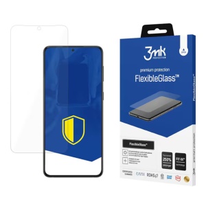 Folie pentru Samsung Galaxy S24 din silicon, 3mk FlexibleGlass, Transparent