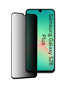 Folie pentru Samsung Galaxy S26 Plus, Anti-spy Ultra HD, Protectie 9H, Montare Simplă, 111D, set cu sticker, Privacy