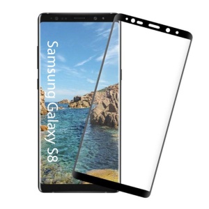 Folie pentru Samsung Galaxy S8, SKYDDAR INNOVATION, Sticla Securizata, Ultra HD, Protectie 111D, Montare Simplă, set cu sticker, Transparent