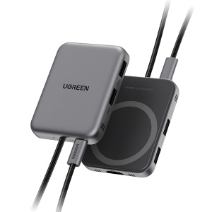 Hub 7in1, USB-C, USB, HDMI, SD/TF, PD100W, 10Gbps, 4K, Ugreen - Gri