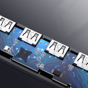 Hub Type-C la 4xUSB 3.0, Micro-USB, 5Gbps, Ugreen CM219, Gri - Img 8