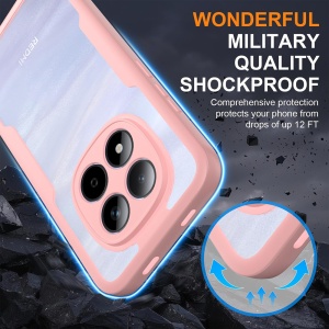 Husa 360° Samsung Galaxy A27 5G, SKYDDAR INNOVATION, [Pachet 360°] ColorVerse, set cu sticker, Roz - Img 5