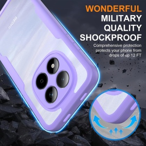 Husa 360° Samsung Galaxy A27 5G, SKYDDAR INNOVATION, [Pachet 360°] ColorVerse, set cu sticker, Mov - Img 5