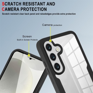 Husa 360° Samsung Galaxy A57 5G, SKYDDAR INNOVATION, [Pachet 360°] ColorVerse, set cu sticker, Roz - Img 3