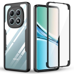 Husa 360° Xiaomi Redmi Note 15 4G / Redmi Note 15 5G, SKYDDAR INNOVATION, [Pachet 360°] ColorVerse, set cu sticker, Negru