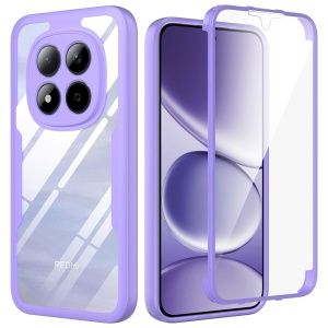 Husa 360° Xiaomi Redmi Note 15 Pro 5G, [Pachet 360°] ColorVerse, set cu sticker, Mov