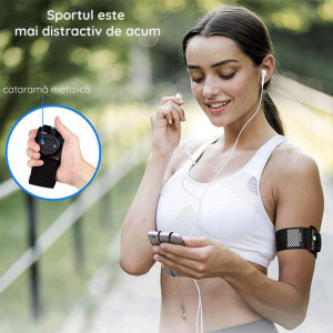 Husa banderola telefon pentru alergare, Supcase Unicorn Beetle Pro - Negru - Img 2