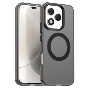 Husa Honor 400 Lite, Magsafe, set cu sticker, CandyCase, Negru