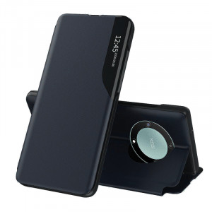 Husa Honor Magic5 Lite 5G tip carte, Techsuit eFold - Albastru - Img 1