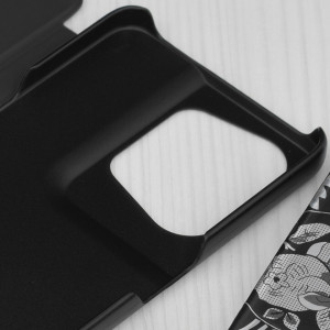Husa OPPO Reno 8 Pro tip carte, Techsuit eFold - Negru - Img 2
